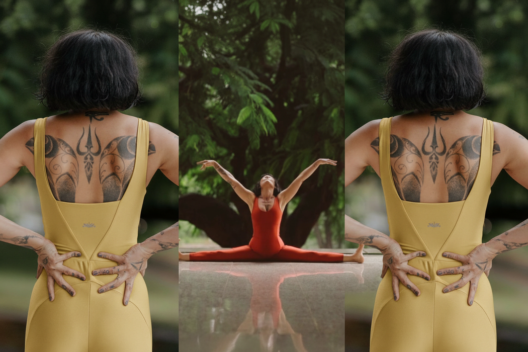 Ananda jumpsuit in light yellow