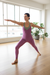 Warrior II yoga pose